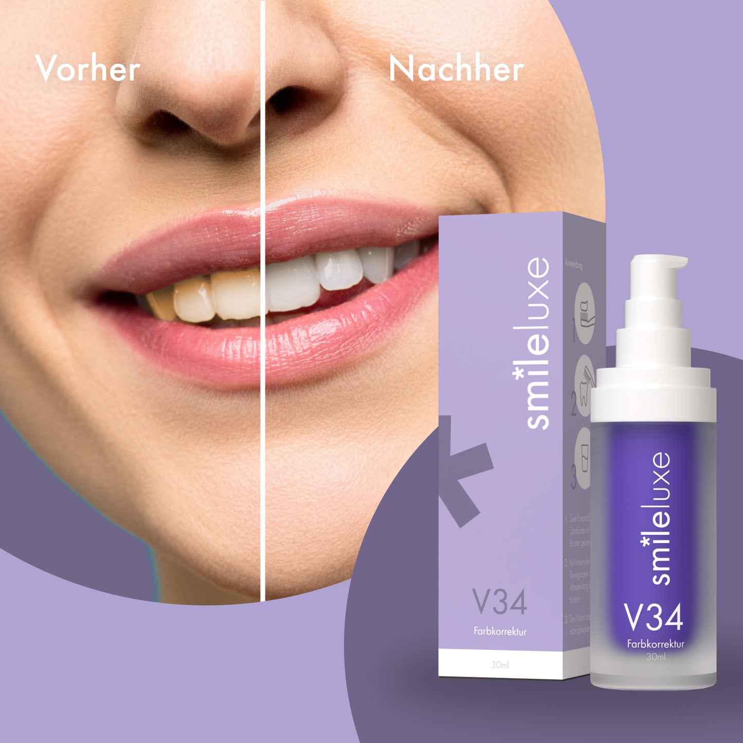 SmileLuxe™ Farbkorrektur Serum